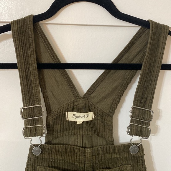 Madewell corduroy straight leg overall - Picture 4 of 6